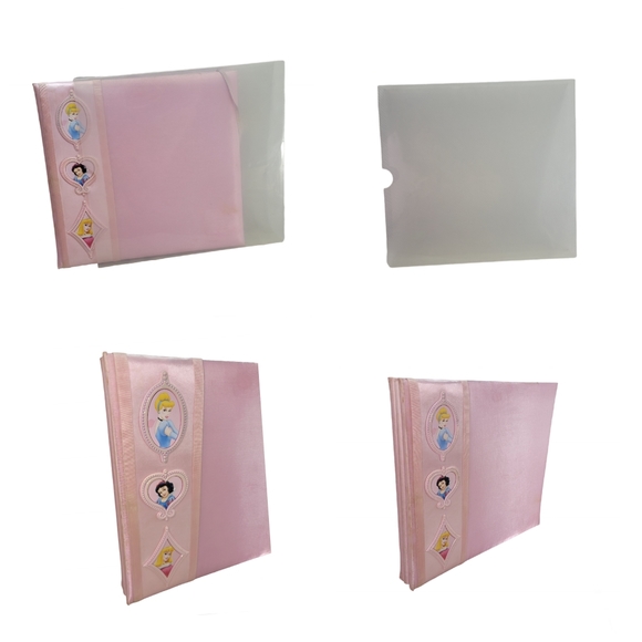 EK Success Pink Disney Princess 12" x 12" Scrapbook Album Read Below - Picture 7 of 12